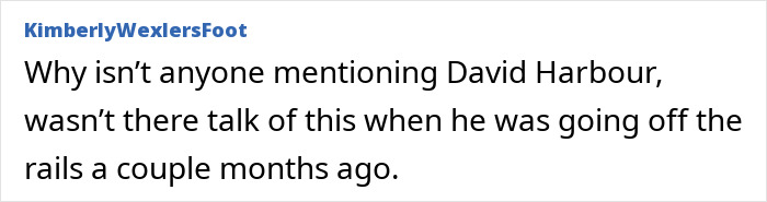 Commenter KimberlyWexlersFoot discussing baffling Zach Braff forced to speak out after bizarre accusation online.