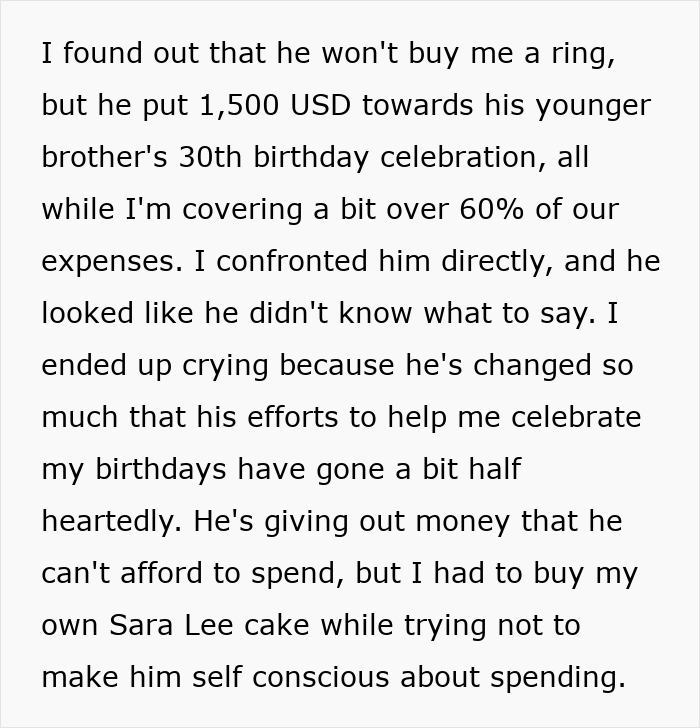 Guy Promises Engagement To Get GF To Move In, Spends Two Years Dodging The Topic Until She's Done