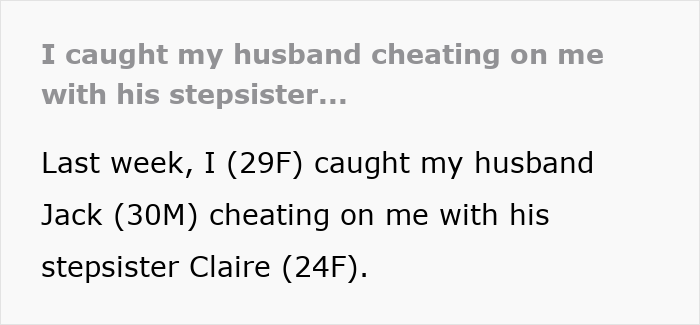 Hubby's Dirty Secret Gets Exposed After Wife Catches Him With His Stepsis, Who Reveals Everything