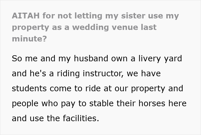 Bride Demands Sister Shut Down Her Business For Her Wedding, Then Sets Impossible Conditions And Loses It