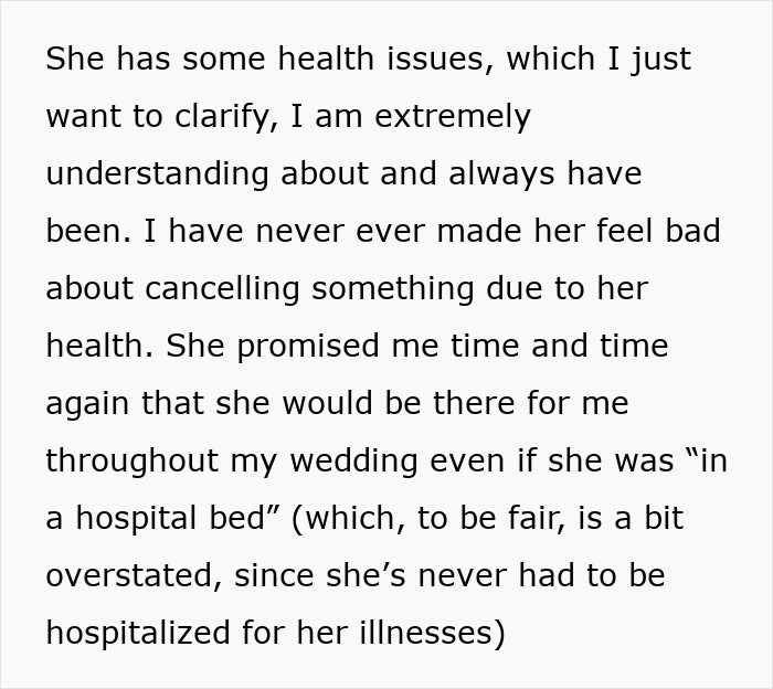 Best Friend Skips Wedding Because She's "Not Feeling Well," Breaks Bride's Heart