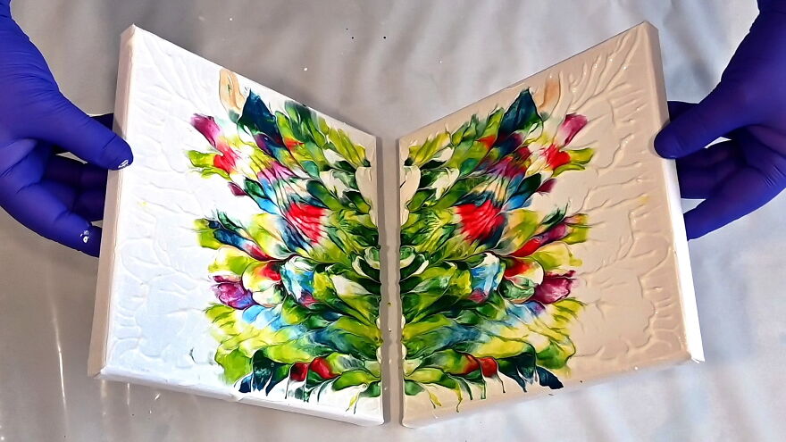 Less Is More ✨ Double Dip Acrylic Pour Diptych | Mesmerizing Fluid Art Technique Less Is More ✨ Double Dip Acrylic Pour Diptych | Mesmerizing Fluid Art Technique