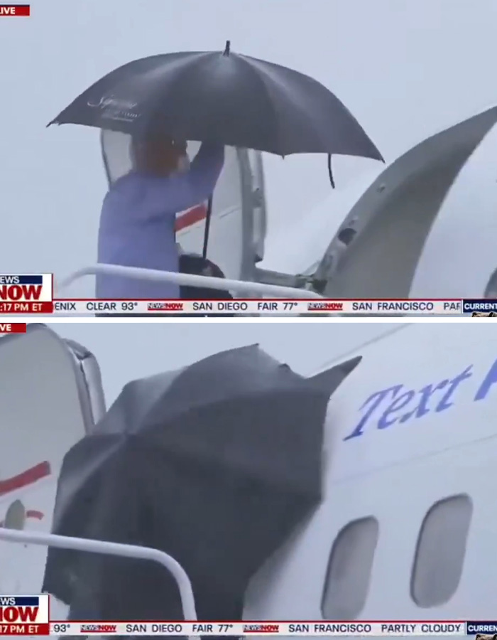 "Not A Presidential Skill": Why Presidents Struggle With Closing Umbrellas "Not A Presidential Skill": Why Presidents Struggle With Closing Umbrellas