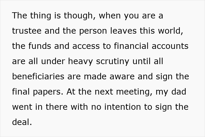 Woman faces bankruptcy and penalties after years of financial a***e by family, with nibling seeking revenge and justice.
