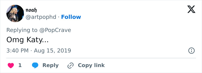 Antes de Ruby Rose, a modelo de 'Teenage Dream' de Katy Perry fez uma alegação bombástica de má conduta
