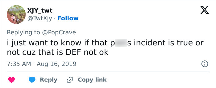 Antes de Ruby Rose, a modelo de 'Teenage Dream' de Katy Perry fez uma alegação bombástica de má conduta