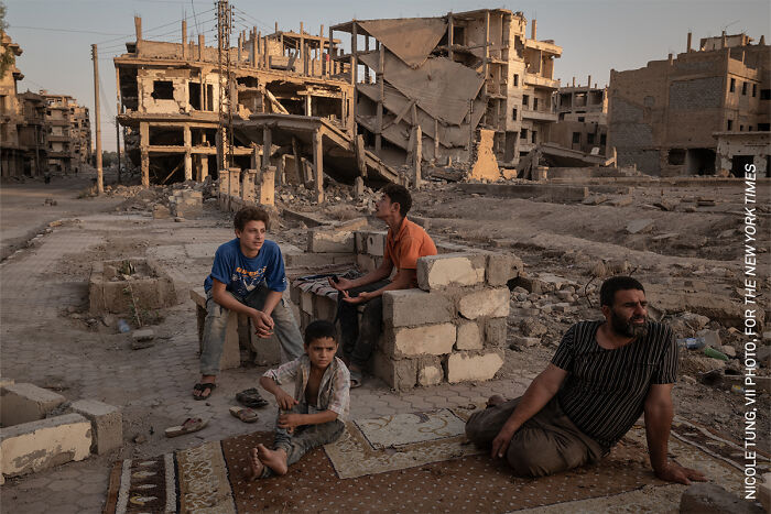 West, Central, And South Asia, Stories: A Syrian City Rebuilds, Still Divided By Nicole Tung, Vii Photo, For The New York Times