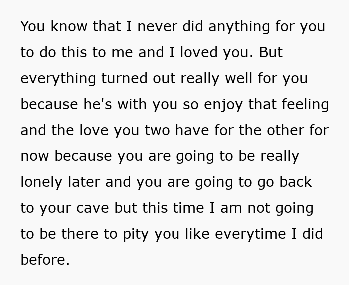 “You’re Sick”: Woman Sends Cruel Message To Sister Who Cheated With Her BF, Doesn’t Regret It At All