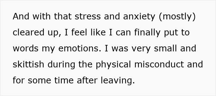 Text excerpt discussing emotions and stress relief related to a man&rsquo;s outburst over mustard dislike in a relationship context.