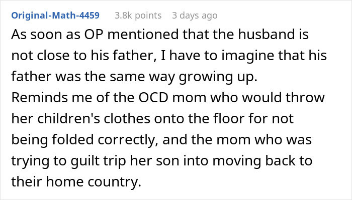 Screenshot of a Reddit comment discussing a husband's behavior towards his kids, highlighting a mom sharing her husband is awesome to her but a jerk to their kids.