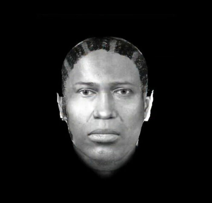 Forensic sketch of a man against black background related to creepy and mysterious things people lose sleep over.