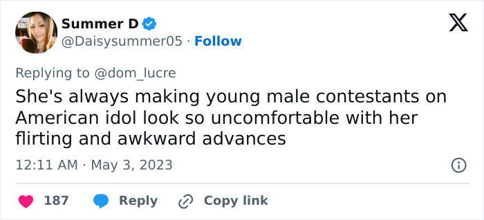 Antes de Ruby Rose, a modelo de 'Teenage Dream' de Katy Perry fez uma alegação bombástica de má conduta