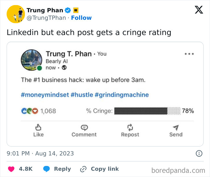 Never Go To Bed To Start With. Imagine How Much You Can Accomplish