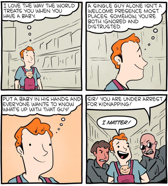 This Brilliant Artist Creates Smart, Witty Comics That Will Make You Laugh And Think (50 New Pics)