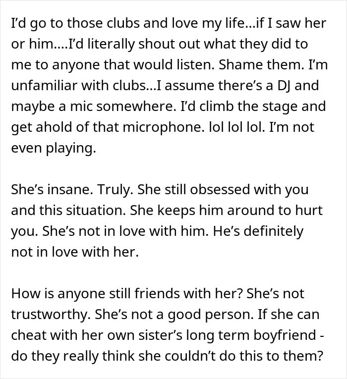 “You’re Sick”: Woman Sends Cruel Message To Sister Who Cheated With Her BF, Doesn’t Regret It At All