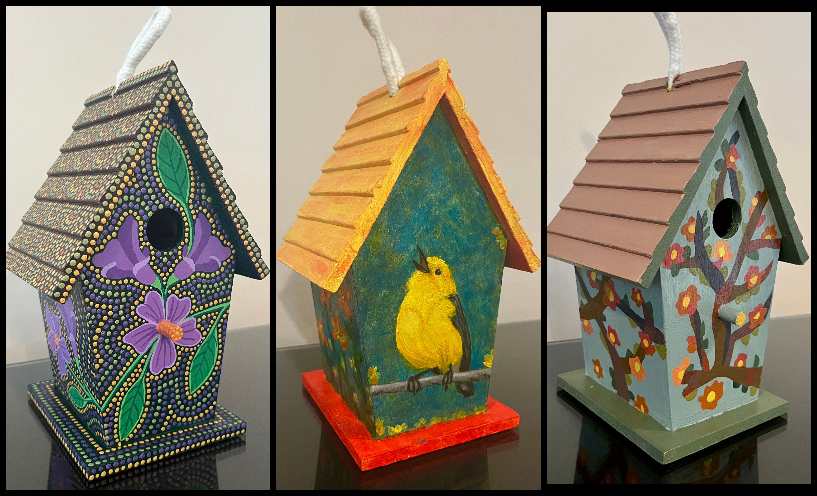 Creative Nests: 24 Artists Transform Birdhouses Into Works Of Art