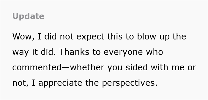 Text update about a bro demanding sis give up a beloved heirloom ring for his proposal and her refusal seen as selfish.