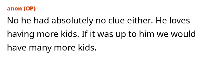 O casamento aberto dá uma guinada selvagem quando a namorada do marido pede um bebê, a esposa lhe dá um ultimato