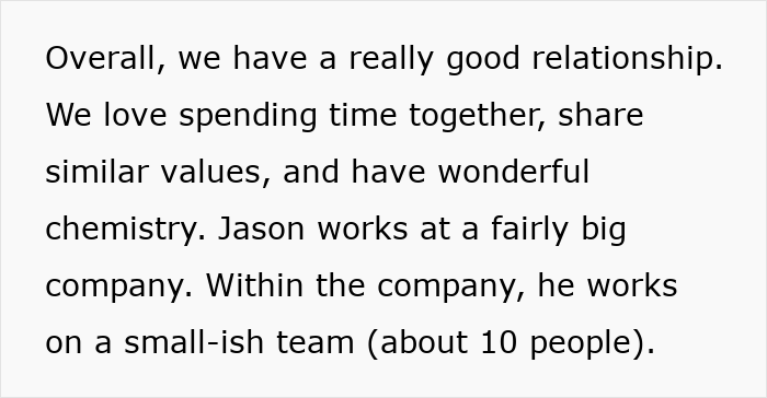 Text excerpt about a relationship with small wedding lie leading to exposure of secret life and trust issues.