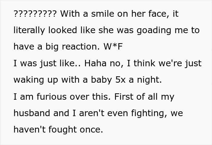 "We Were Going To Break Up The Marriage": MIL Taunts Woman Who Is Tired From Raising A Baby