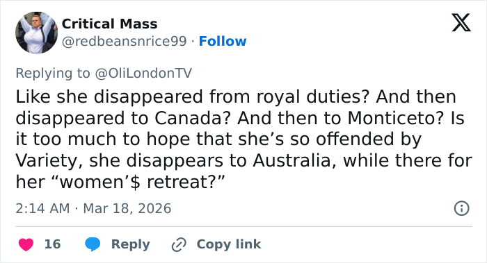 Meghan Markle's Way To Deal With Criticism In Meetings Revealed By Report And Slammed By Public