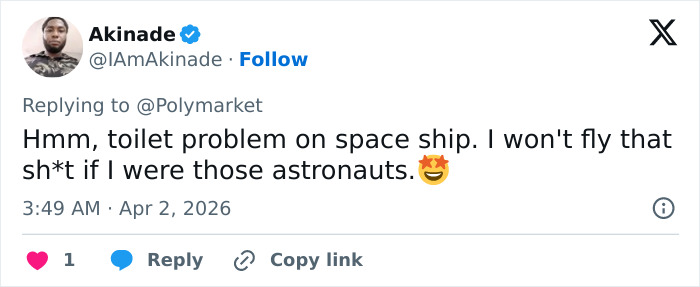 NASA's Artemis II Astronauts Make Disturbing Discovery Just Moments After Launch Of First Moon Mission In 50 Years