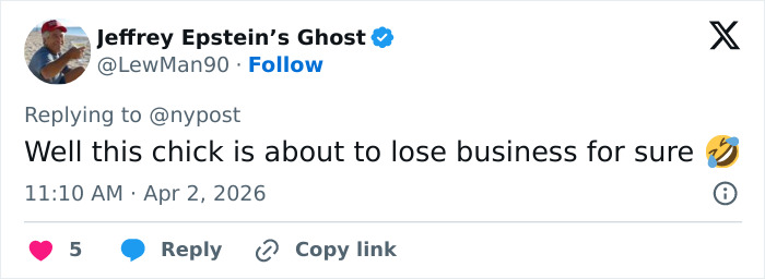 Modelo quebra o silêncio com as conversas bizarras do marido de Kristi Noem