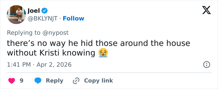 Modelo quebra o silêncio com as conversas bizarras do marido de Kristi Noem