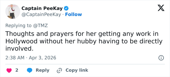 Screenshot of a tweet showing public reaction to Blake Lively's lawsuit against Justin Baldoni and its dismissal.