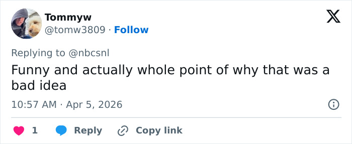 Tweet by user Tommyw criticizing SNL Black Snape skit roasting HBO Harry Potter reboot casting decisions.