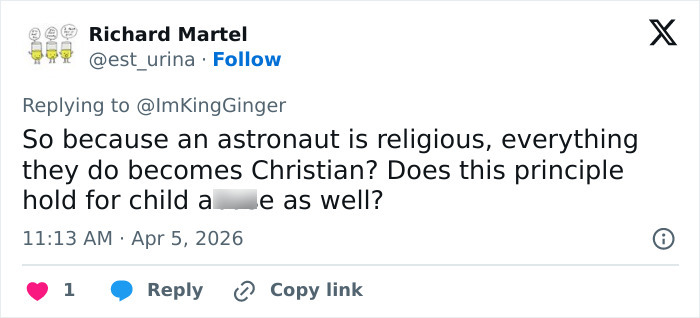 Homem afirma que viagem espacial é 