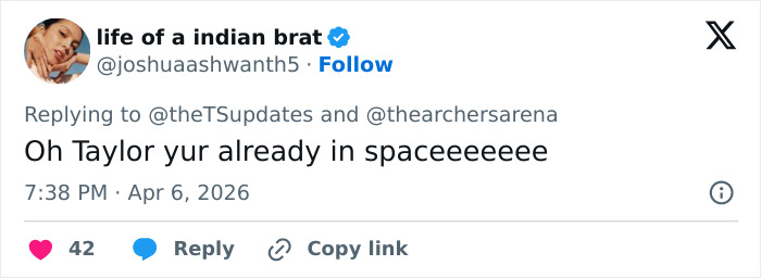 A resposta da NASA ao tweet de 16 anos de Travis Kelce fez todo mundo falar