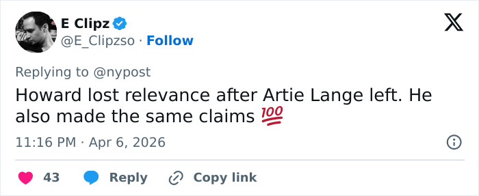 Processo de rescisão injusta revela regras bizarras de Howard Stern para funcionários Processo de rescisão injusta revela regras bizarras de Howard Stern para funcionários