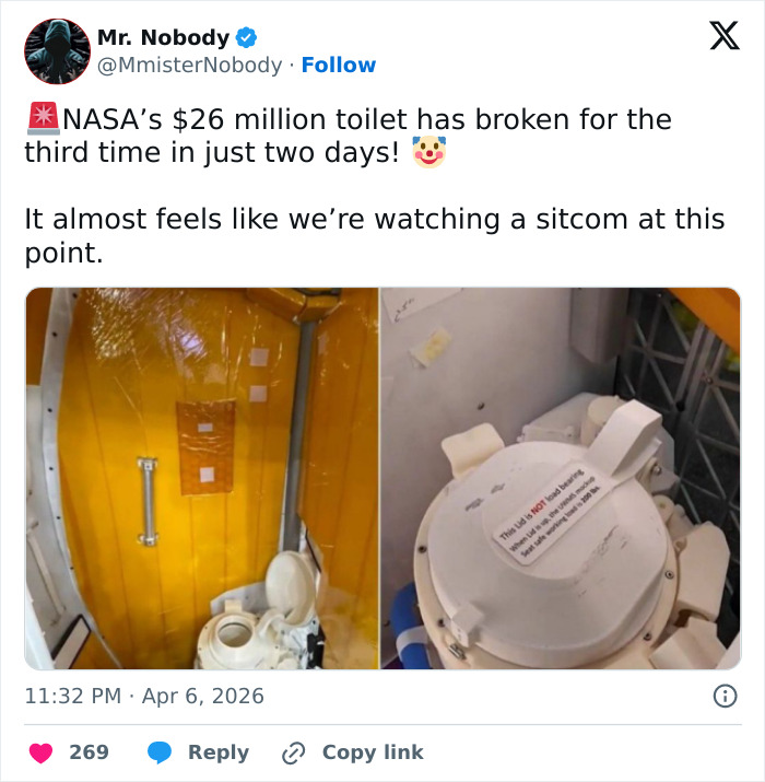 "Thirst Traps From Space": Astronaut's Ripped Physique During Moon Mission Sparks Frenzy