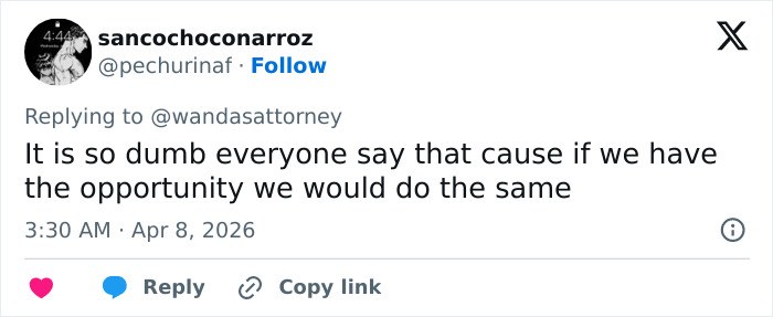 Tweet screenshot showing user responding to a nepotism debate about Netflix’s new comedy causing viewer backlash.