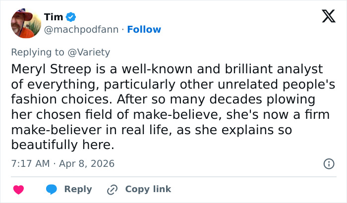 As palavras duras de Meryl Streep sobre a moda de Melania Trump geram debate depois que os fãs desenterraram seu passado