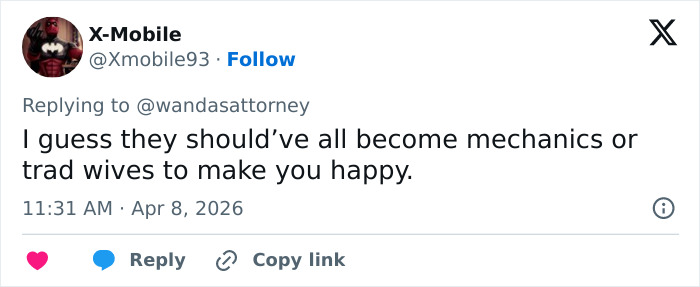 Social media comment reacting to Netflix comedy sparking backlash over nepotism involving cast members.