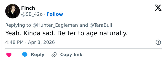 Tweet about preferring natural aging over rumored plastic surgery secrets of the original Charlieās Angels after fan reactions. Tweet about preferring natural aging over rumored plastic surgery secrets of the original Charlieās Angels after fan reactions.