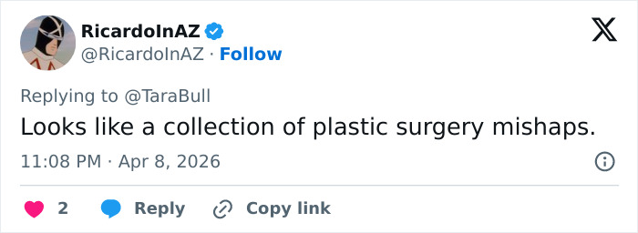 Screenshot of a social media post discussing rumored plastic surgery secrets of the original Charlieās Angels. Screenshot of a social media post discussing rumored plastic surgery secrets of the original Charlieās Angels.