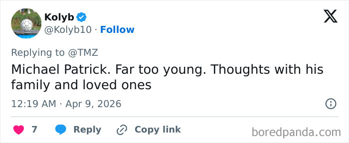 A postagem final do ator de 'Game Of Thrones' Michael Patrick revelou uma verdade arrepiante antes de sua morte aos 35 anos