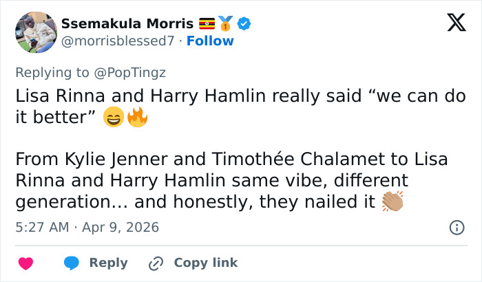 Lisa Rinna And Harry Hamlin Go Viral With Funny Recreation Of Kylie Jenner And Timoth&eacute;e Chalamet's Beach Pics