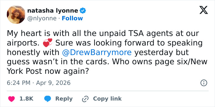 Natasha Lyonne Breaks Silence After Being Escorted Off Flight In Bizarre Scene