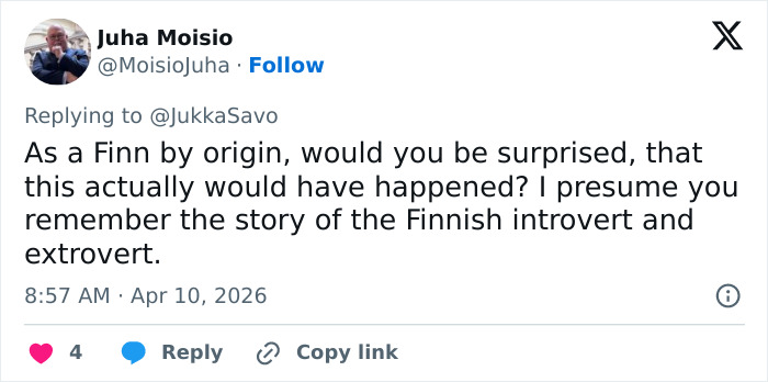 Jason Segel recebe uma chamada de segurança na Finlândia por causa de um simples hábito cultural americano Jason Segel recebe uma chamada de segurança na Finlândia por causa de um simples hábito cultural americano