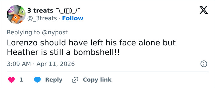 Social media comment reacting to two 80s icons now in their 60s confirming their romance, sparking fan frenzy. Social media comment reacting to two 80s icons now in their 60s confirming their romance, sparking fan frenzy.