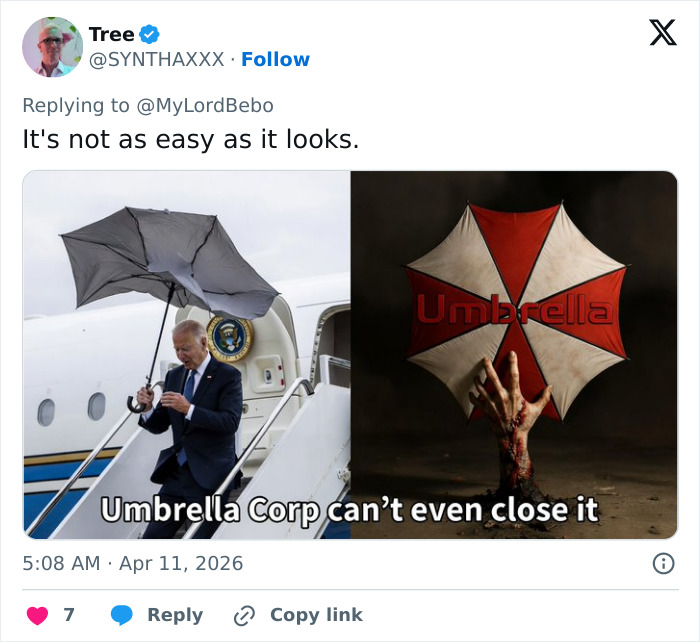 "Not A Presidential Skill": Why Presidents Struggle With Closing Umbrellas "Not A Presidential Skill": Why Presidents Struggle With Closing Umbrellas