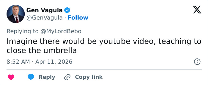"Not A Presidential Skill": Why Presidents Struggle With Closing Umbrellas "Not A Presidential Skill": Why Presidents Struggle With Closing Umbrellas