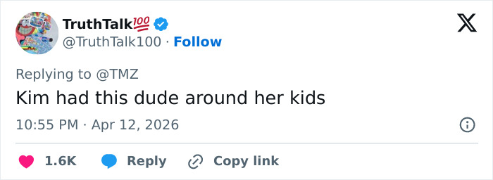 Screenshot of a tweet replying to TMZ about Pete Davidson sparking debate with a joke regarding adult content and his daughter.
