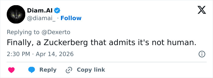 “Like A Horror Movie”: Meta Faces Backlash Over Plan To Create Photoreal AI Clone Of Mark Zuckerberg “Like A Horror Movie”: Meta Faces Backlash Over Plan To Create Photoreal AI Clone Of Mark Zuckerberg