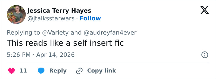 Screenshot of a Twitter reply criticizing Lena Dunham&rsquo;s disturbing accusations against Adam Driver from Girls set.