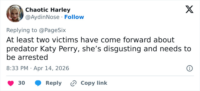 Outra alegação bombástica de Katy Perry ressurge após reivindicação de Ruby Rose